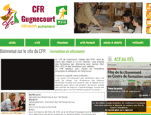 Tablet Screenshot of cfr-gugnecourt.com